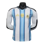 2026 Argentina World Cup Home Long Sleeve Football jersey Player edition