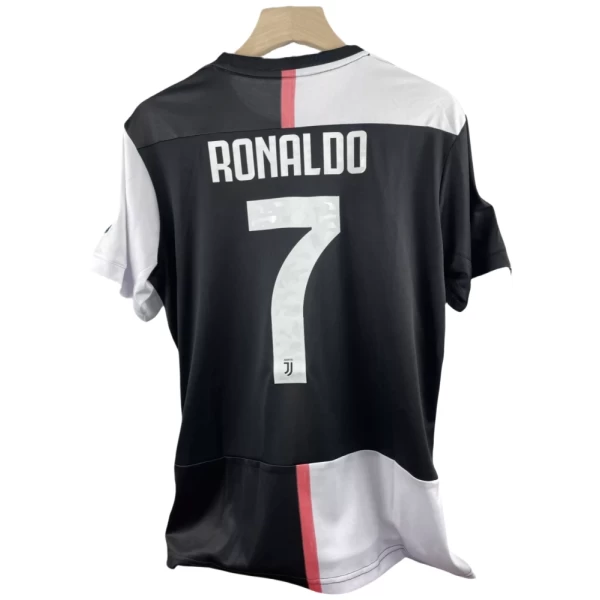 2019-20 Juventus Home Retro Soccer Jersey Adidas Ronaldo #7