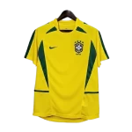 Brazil Retro Jersey Home World Cup 2002