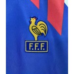 1990 France Retro Jersey Home World Cup
