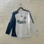 Liverpool Retro Long Sleeve Jersey Third Away Shirt 2006-07