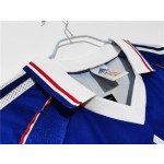1998 France Retro Jersey Home World Cup