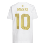 Adidas Argentina 2026 Messi Name and Number Tee