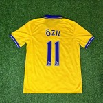 Mesut Özil – Arsenal 20132014 Yellow Retro Kit Jersey Trikot Maillot