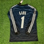 Oliver Kahn – Germany Deutschland 2002 World Cup Goalkeeper Retro Kit Jersey –  Trikot  Maillot Soccer Shirt