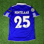 Klaas-Jan Huntelaar – Schalke 04 Retro Jersey 2010-11 Champions League Season Soccer Shirt