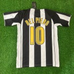 Alessandro Del Piero Juventus 2004-2005 White & Black Retro Jersey  Kit  Trikot  Maillot Soccer Shirt