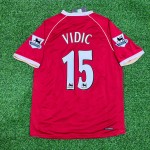 Nemanja Vidic Manchester United 200607 Red Kit Jersey Trikot Maglia Soccer Shirt