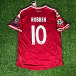 Arjen Robben Bayern Munich 2013 Champions League Wembley Final Jersey Trikot Soccer Shirt
