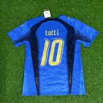 Francesco Totti 2006 World Cup Italy Retro Jersey Maillot Trikot Maglia