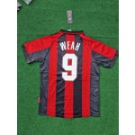 George Weah AC Milan 1998-1999 Retro Football Jersey