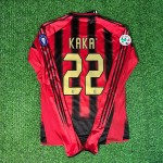 Kaká 22 – Milan 20032004 Red & Black Home Retro Kit Jersey Trikot Maillot