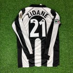 Zinedine Zidane 21 - Juventus Home 19971998 Retro Kit Jersey Maillot Trikot Soccer Shirt