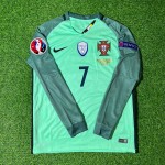 Cristiano Ronaldo Portugal 2018 World Cup Long Sleeve Retro Football Jersey Kit