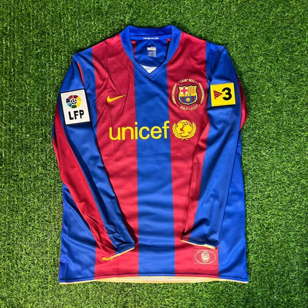 Samuel Eto'o Barcelona 2007 Retro Football Jersey