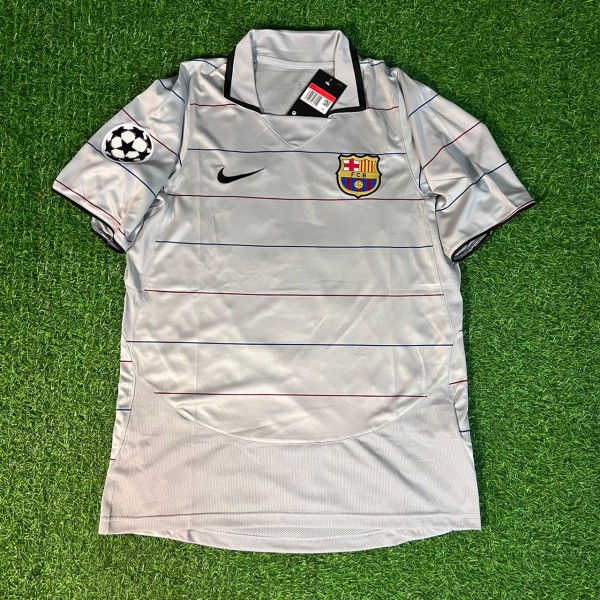Ronaldinho Gaucho 10 - Barcelona 20032004 Blue Garnet Retro Jersey Trikot