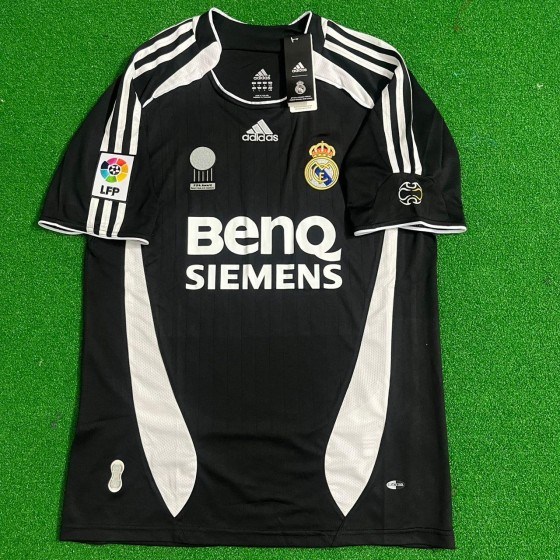Sergio Ramos Real Madrid 2006-2007 Black Jersey Soccer Shirt