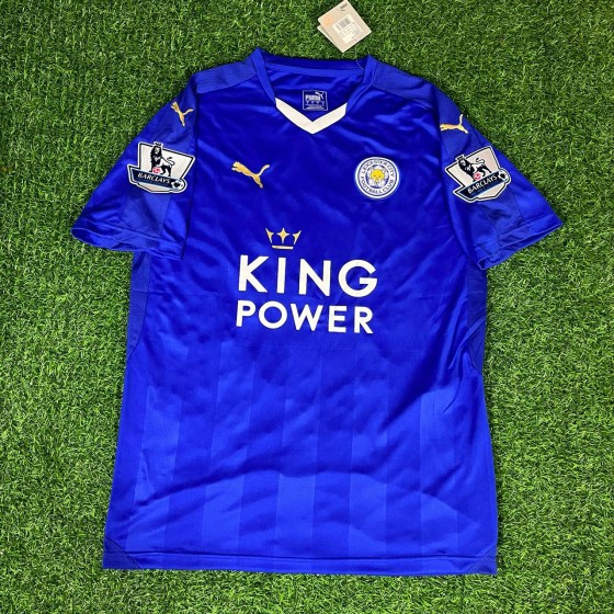 Jamie Vardy 9 - Leicester City 201516 Premier League Retro Kit Jersey Maillot Trikot Soccer Shirt