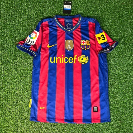 Zlatan Ibrahimović 9 - Barcelona Home 20092010 Retro Kit Jersey Maillot Trikot Soccer Shirt