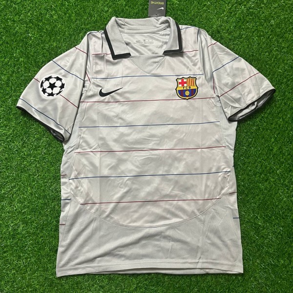 Philipp Cocu 8 - Barcelona 20042005 Blue Garnet Retro Jersey Trikot Maillot Soccer Shirt