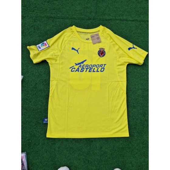Juan Roman Riquelme Villarreal Retro Football Jersey