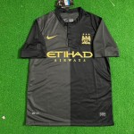 Yaya Toure Manchester City 2013-2014 Retro Kit Jersey Trikot Maglia Soccer Shirt