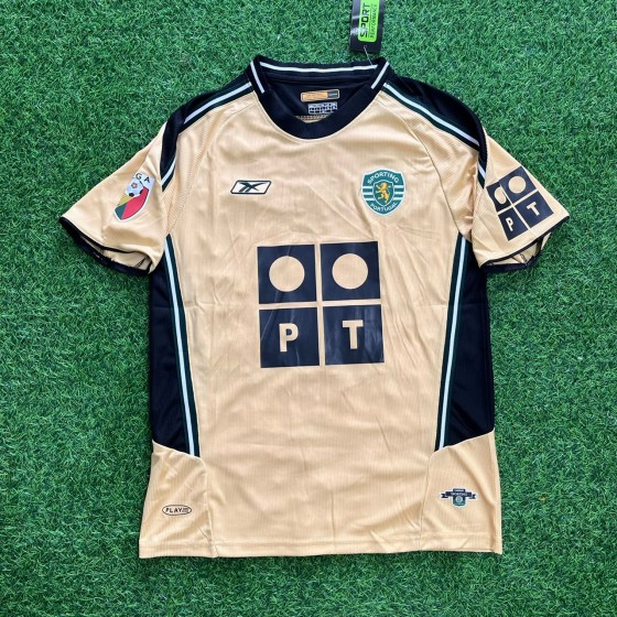 Cristiano Ronaldo Sporting CP 2003 Debut Retro Football Jersey