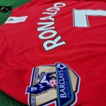 Cristiano Ronaldo Manchester United 2008 EPL Patch Retro Long Sleeve Jersey