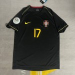 Cristiano Ronaldo #cr7 - Portugal 2006 World Cup Black Jersey Trikot