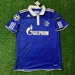 Raul Gonzalez Blanco Schalke 04 Season 2010- 11 Retro Champions League Football Jersey Trikot Soccer Shirt
