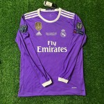 Cristiano Ronaldo 7 - Real Final CL Long Sleeve Jersey Trikot Maillot Soccer Shirt