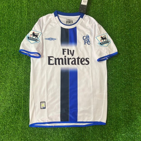 Didier Drogba Chelsea Away 2004 Retro Football Jersey