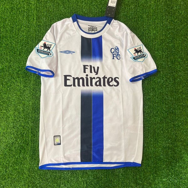 Didier Drogba Chelsea Away 2004 Retro Football Jersey
