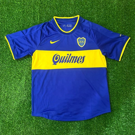 Juan Roman Riquelme Boca Juniors 2000 Retro Football Jersey Trikot