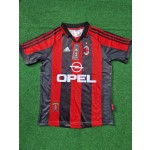 George Weah AC Milan 1998-1999 Retro Football Jersey