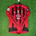 Kaká 22 – Milan 20032004 Red & Black Home Retro Kit Jersey Trikot Maillot