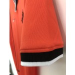 Dennis Bergkamp Netherlands - Holland 1998 World Cup Retro Version Home Orange Trui Jersey Trikot Soccer Shirt