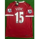 Nemanja Vidic Manchester United 200607 Red Kit Jersey Trikot Maglia Soccer Shirt
