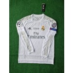 Cristiano Ronaldo 7 - Real Madrid 2016 Champions League Final Long Sleeve Jersey Trikot Maillot Soccer Shirt