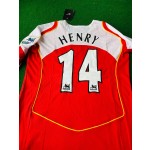 Thierry Henry Arsenal Retro Long Sleeve Football Jersey