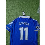 Didier Drogba 11 Chelsea 2008 Champhions League Final Jersey Trikot