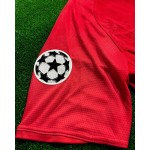 Cristiano Ronaldo CR7 Manchester United Champions League Final Moscow 2008 Retro Red Football Shirt