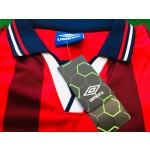 David Beckham England Red Retro Football Jersey
