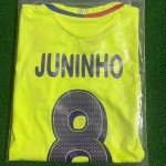 Juninho Pernambucano 8 – Olympique Lyon 2008–2009 Third Kit Jersey –  Trikot  Maillot Soccer Shirt