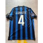 Javier Zanetti - Inter 2011 Special Final Jersey Soccer Trikot Maillot Maglia Soccer Shirt
