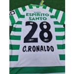Cristiano Ronaldo First Jersey Trikot Sporting CP Lisbon 2001 2003
