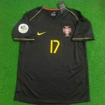 Cristiano Ronaldo #cr7 - Portugal 2006 World Cup Black Jersey Trikot