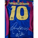 Ronaldinho Gaucho Barcelona 2006 Final Retro Long Sleeve Football Jersey