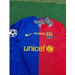 Lionel Messi Barcelona 2009 Champions League Final Retro Jersey