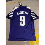 Gabriel Batistuta 9 Fiorentina 1998 Retro Purple Kit Jersey Trikot